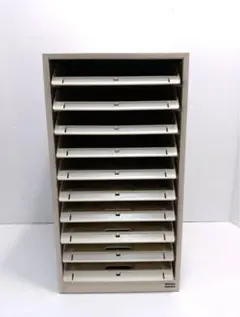 昭和レトロ 書類棚 昭和レトロな古い木製カルテケース（書類棚） - [Sold Out]過去の販売商品