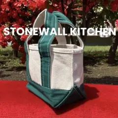 セレブ御用達／ストーンウォールキッチン／ミニトートバッグ ／緑／創業記念／完売品のサムネイル