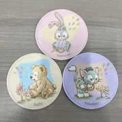 ダッフィー＆フレンズ コースター3枚セット