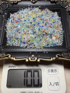 琉球ガラスカレット小粒100ｇ②