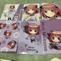 ✨五等分の花嫁✨クリアファイル　中野二乃セット