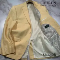 LAUREN RALPH LAUREN リネン100% テーラード ジャケットのサムネイル
