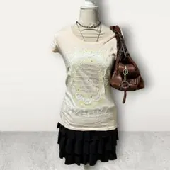 平成レトロ LIZLISA リズリサ Tシャツ リボン レース y2k パールのサムネイル