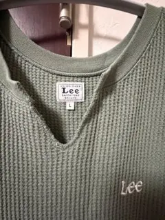Lee ワッフル素材 フレンチスリーブ カットソー Lのサムネイル