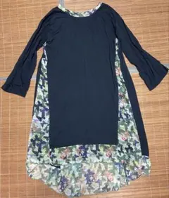 イズスカラー is scolar 切替ワンピース Mサイズ