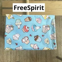 0.5m FreeSpirit フリースピリット　カップケーキ柄