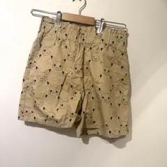 ピカチュウ 総柄 ショートパンツ ベージュ　H&M