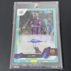 2022 Topps Finest アンス・ファティ 直筆サインカード - メルカリ