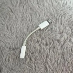 【Apple純正品】イヤホン 変換アダプタ ライトニング Lightning