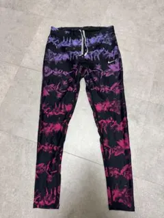NIKE running ナイキ　フラワーレギンス　DRY-FIT
