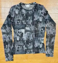 サンプル品J&R製総柄カットソー 中世ヨーロッパ 宗教画LUNA MATTINO