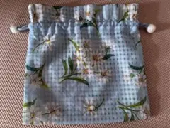 FEILER　フェイラー　ホワイトマーガレット　巾着