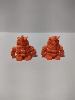 SDガンダム ガン消し サイコゴーレム マッドゴーレム 橙色 2体セット