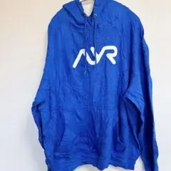 早い者勝ち✨️フード付きトレーナー XLサイズ ブルー系 プリント 冬服