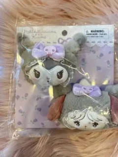 サンリオ mikko ヘアクリップ　スフレ　クロミ