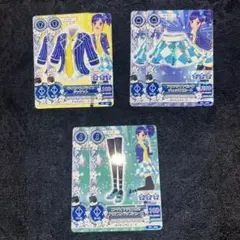 アイカツカード ブルーパレードコーデ 3枚セット - メルカリ