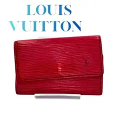 LOUIS VUITTON エピ キーケース 6連 レッド