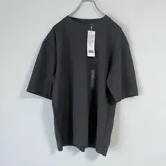 UNIQLO U エアリズムコットンオーバーサイズTシャツ　グレー