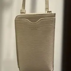 値下げしましたVIOLET JORO アイボリー スマホショルダーバッグ