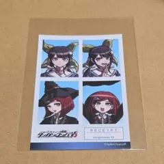 茶柱転子 夢野秘密子 証明写真風ステッカー