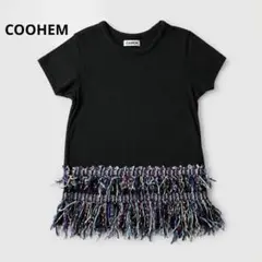 COOHEM 米富繊維 Yonetomi ツイードフリンジTシャツのサムネイル