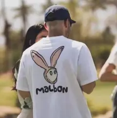 ★即発送&XL★マルボンゴルフ Malbon 半袖 シャツ Tシャツ
