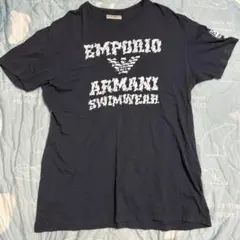エンポリオアルマーニ スイムウェア Tシャツ　ロゴプリント　モード　半袖　水着のサムネイル