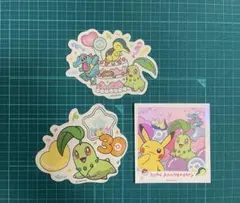 韓国限定　ポケモン　30周年　お祝いシール　おすそわけ　4