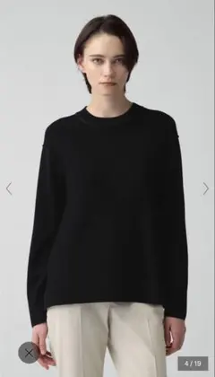 美品！theory 上品黒ニット