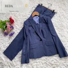 [未使用級]ザスーツカンパニー　現行品　大きいサイズ　パンツスーツセットアップ 未使用級]ザスーツカンパニー 現行品 大きいサイズ パンツスーツ