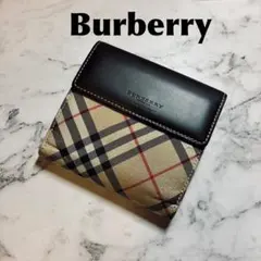 新品未使用 BURBERRY シャドーホース4連キーケース ノバチェック