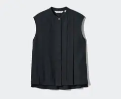 ユニクロ×COMPTOIR DES COTONNIERS リネンブレンドブラウス