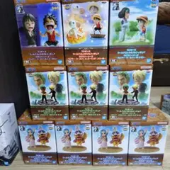 ワンピース ログストーリーズ　21種　まとめ売り FIG]モンキー・D・ルフィ&ロロノア・ゾロ ワンピース ワールド