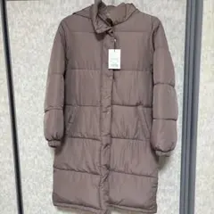 フード付き ロングコート M