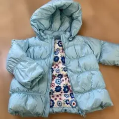 【美品】90 水色 ダウンジャケット
