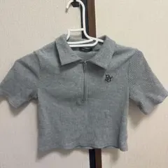 丈短めトップス