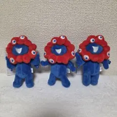 ミャクミャク　ボールチェーンマスコット ABC 3種 ノーマル