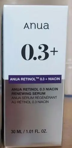 追加・まとめ購入可★新品未開封★Anua 0.3+ レチノール美容液 30mL