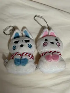 おじゃる丸 ぬいぐるみボールチェーン2 ガチャガチャ オコリン坊 ニコリン坊