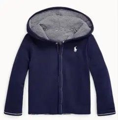 【新品 未使用 タグ付】 RALPH LAURENリバーシブルパーカー80cm