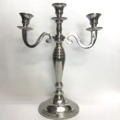 燭台 キャンドルホルダー　キャンドルスタンド シルバー