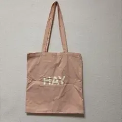 HAY トートバッグ　ピンクのサムネイル