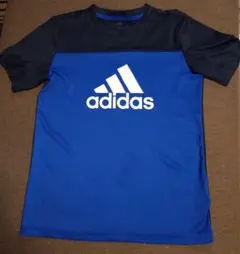 adidas Tシャツ 青/黒　Aeroready Tシャツ