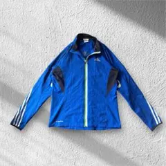 adidas ナイロンジャケット M ランニング用ウィンドブレーカー