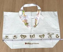 【新品・未使用】香港ディズニーランド　ダッフィー　ショッピングバッグ Lサイズ