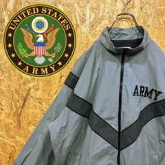 丸マル様専用 アーミー 刺繍ロゴ 米軍 US ゆるだぼ00s ナイロン ブルゾン