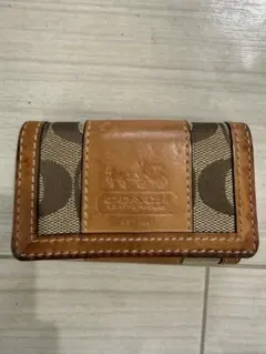 COACH コーチ キーケース6連 シグネチャー - メルカリ