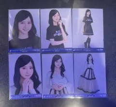 川端晃菜 乃木坂46 バレエ風コーデ ライブT 生写真 6種 コンプ