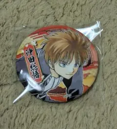 銀魂 中国　限定 カラーイラストキラ缶バッジ 沖田総悟