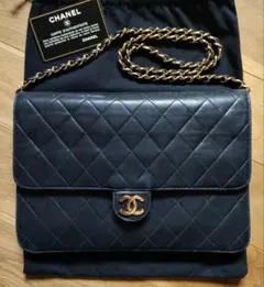 CHANEL シャネル マトラッセ ラムスキンショルダーバッグ ヴィンテージ